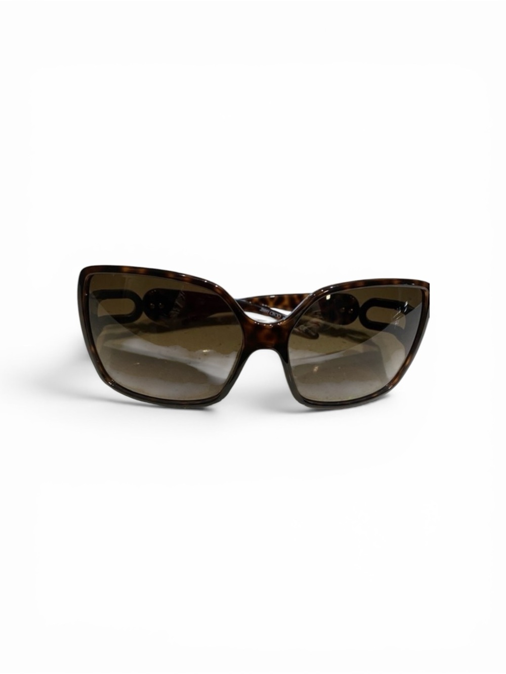 JIMMY CHOO Tyler Strauss stunning brown sunglasses Made In Italy. Authentic